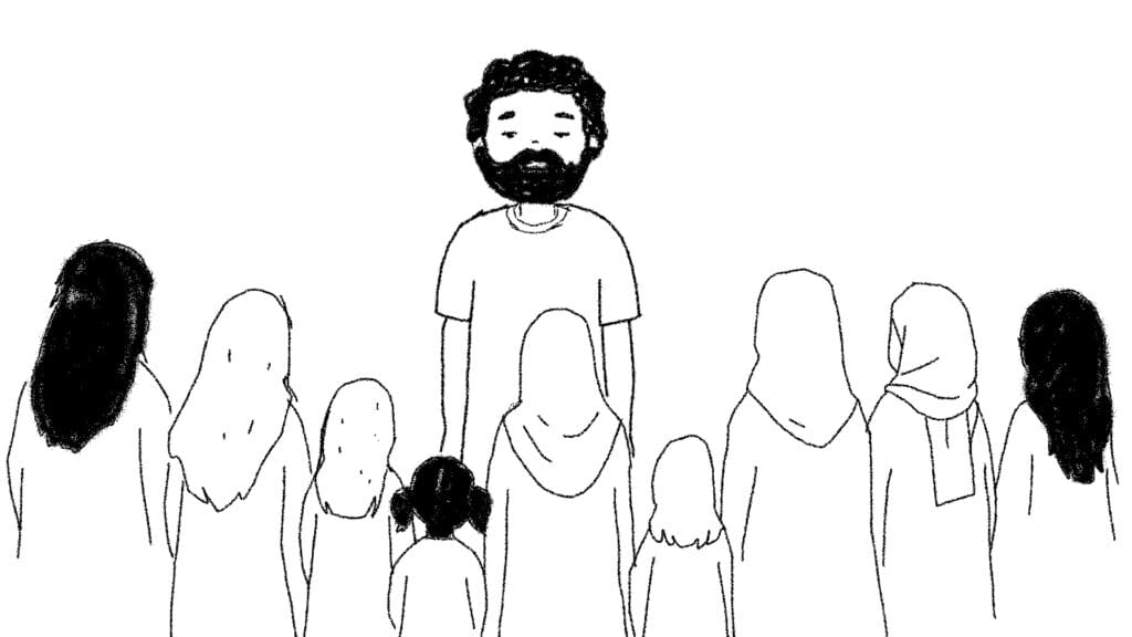 “حسوني الحفاظة”.. عندما وجدت نفسي”أختهن”